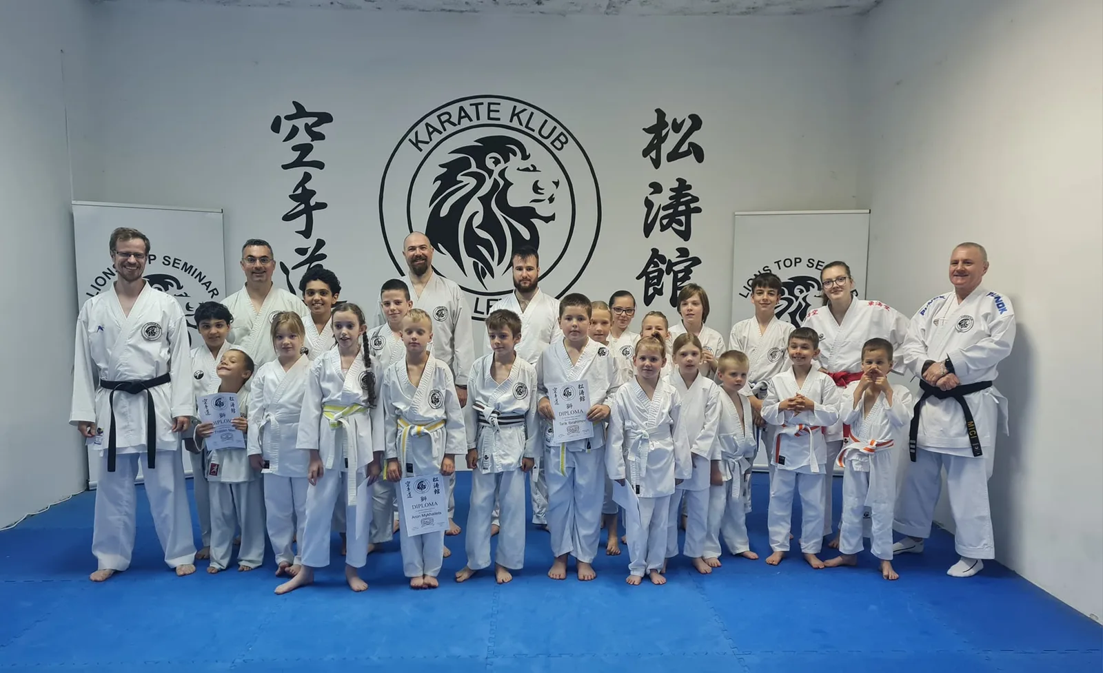 Karate klub Lev - karate vrtec – naslovna fotografija