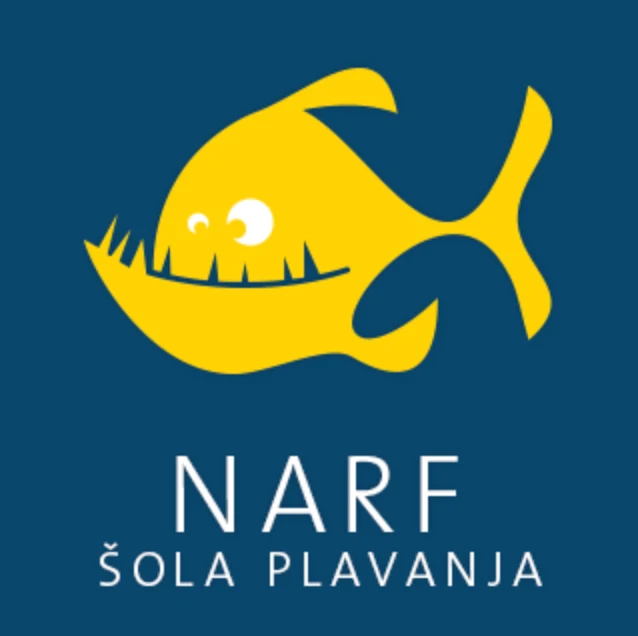 Narf - šola plavanja – logotip