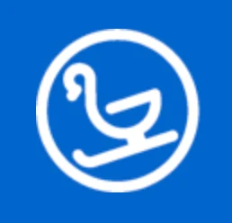 Smučarsko društvo Novinar - Alpska šola – logotip